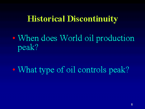 Historical Discontinuity