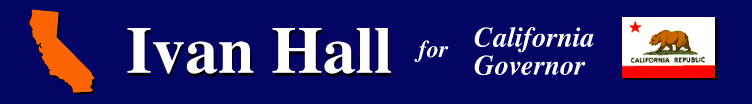 IVAN HALL FOR GOVERNOR